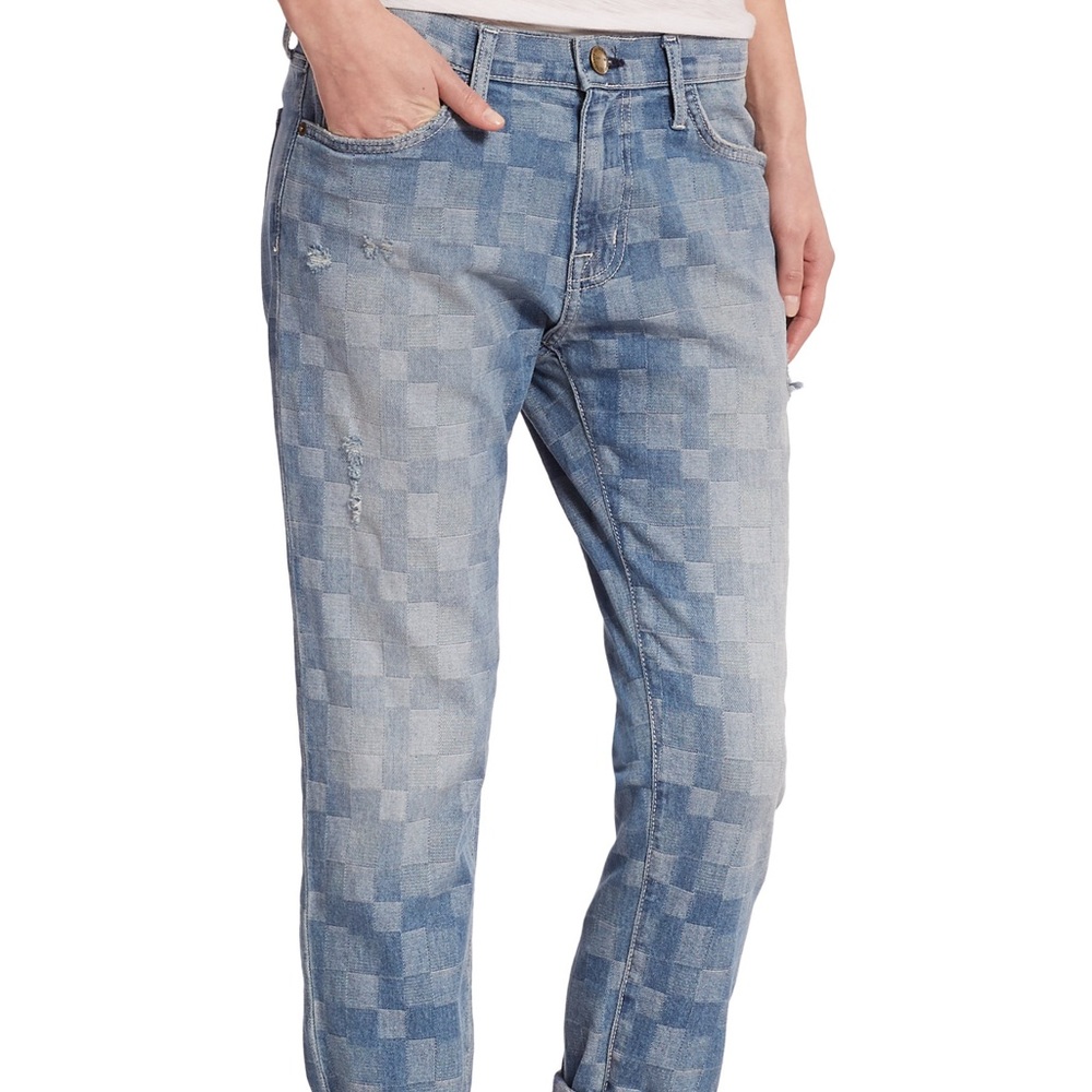 Current Elliot Patterned Jeans - image 1